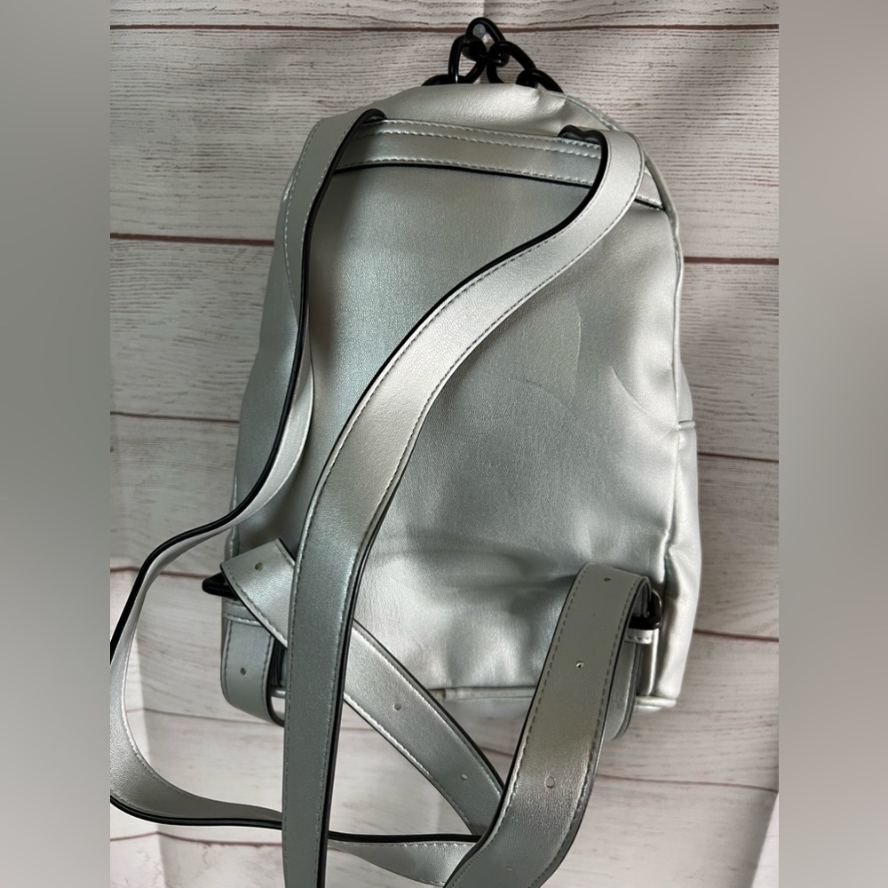 Dkny Mini Abby Silver Backpack - image 2